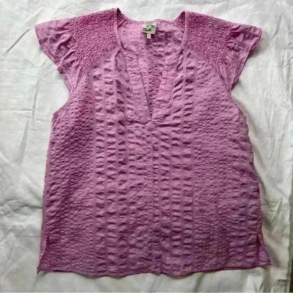 Baum Und Pferdgarten Mellony Ruffle Sleeve Orchid/Pink Blouse Size M - Picture 4 of 9